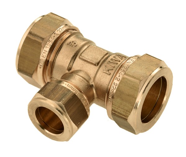 Zakverpakking: Messing & messing vertinde knelfittingen