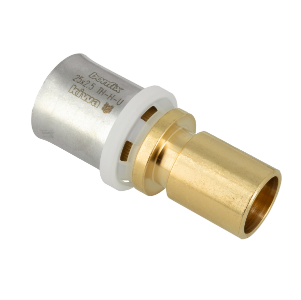 BONFIX Alu-pers insteekverloopkoppeling 25 x Ø22 mm