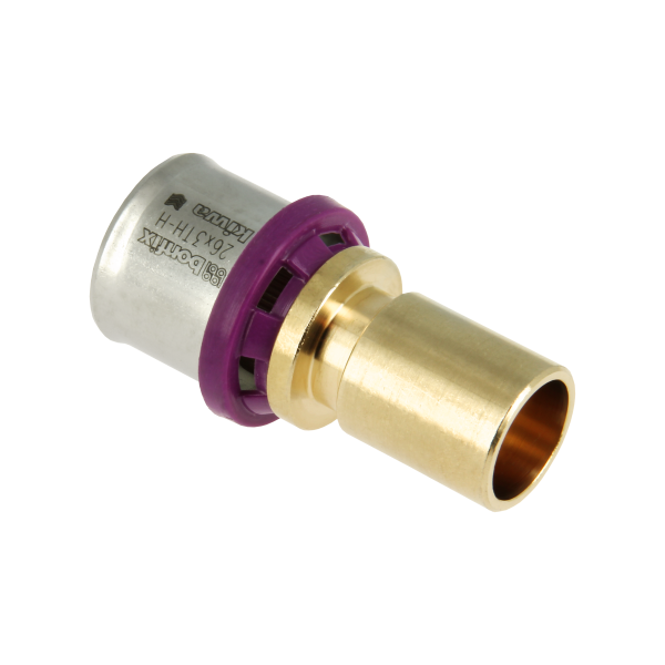 BONFIX Alu-pers insteekverloopkoppeling 26 x Ø22 mm