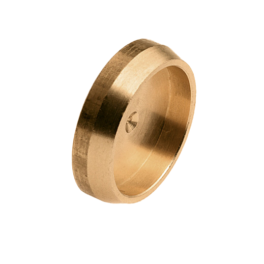 BONFIX knel messing afsluitplaatje 22 mm 1st