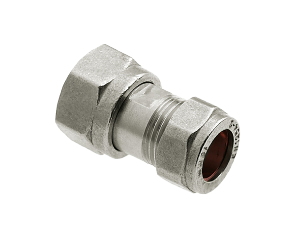 BONFIX chroom gaskoppeling m24 x 15 mm 1st