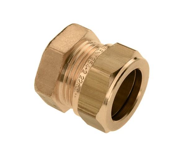 Zakverpakking: Messing & messing vertinde knelfittingen