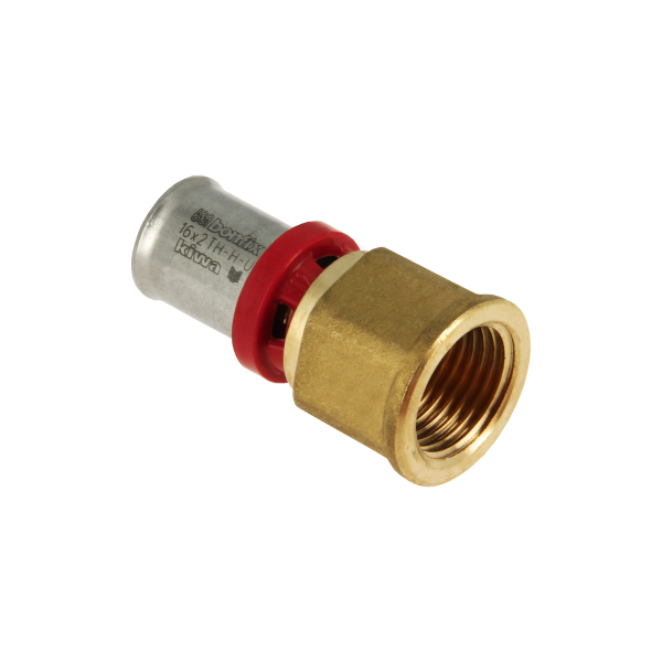 BONFIX Alu-pers schroefbus 1/2" bi.dr. x 16 mm