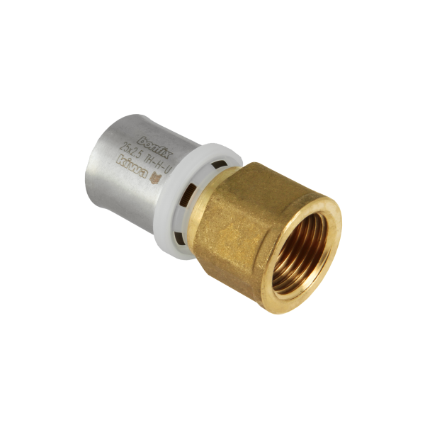 BONFIX Alu-pers schroefbus 1/2" bi.dr. x 25 mm