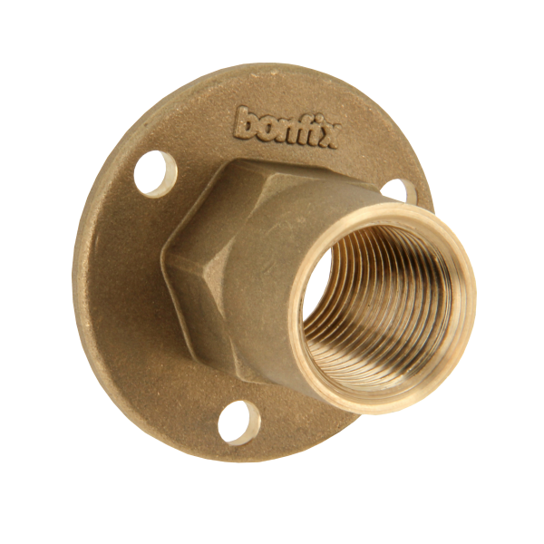 BONFIX draad messing zolderplaat 1/2" binnen 1st