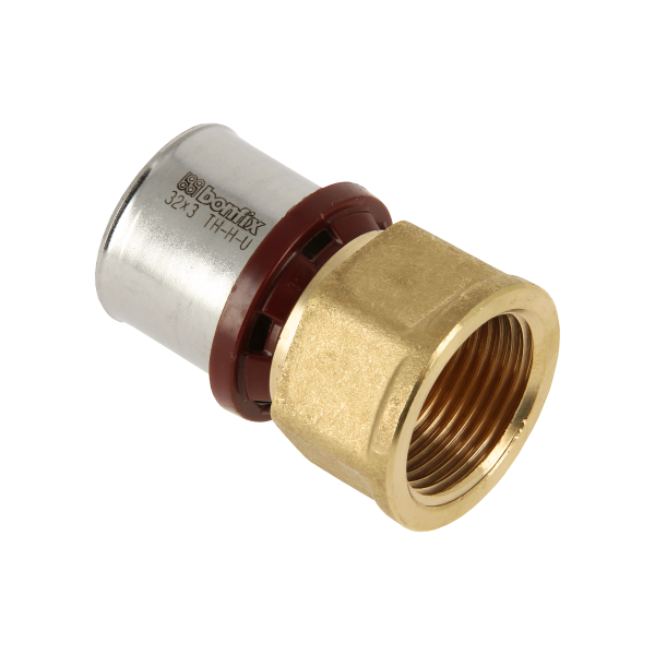 BONFIX Alu-pers schroefbus 1" bi.dr. x 32 mm