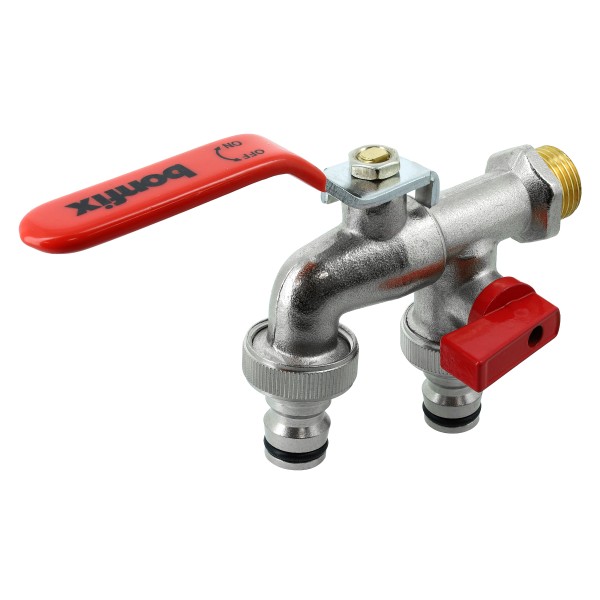 BONFIX Kranen voor watertoepassing 1⁄2 x 3⁄4 x 3⁄4