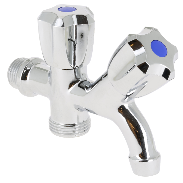 BONFIX Tapkraan dubbele verchroomd 1/2" 1st