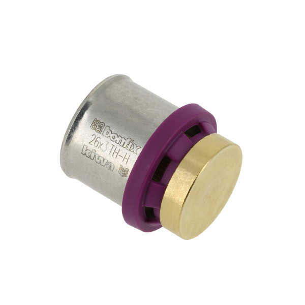 BONFIX Alu-pers eindkoppeling 26 mm
