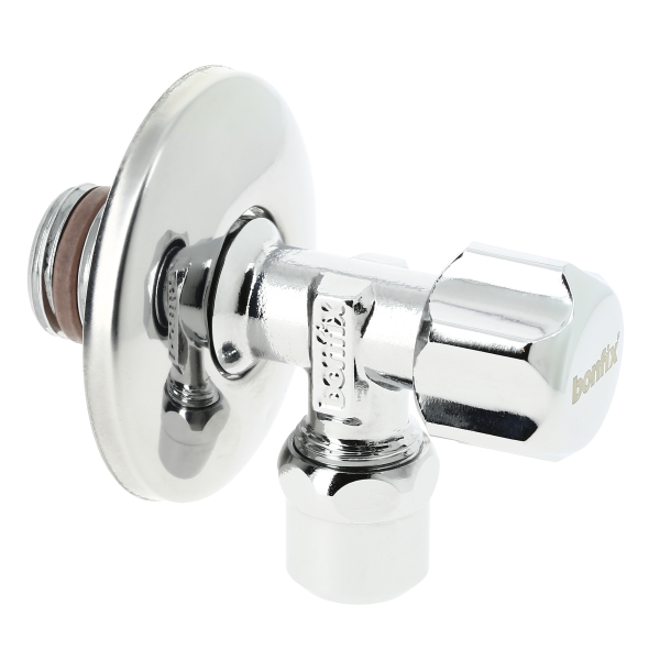 BONFIX Hoekstopkraan 3/8" x 10 mm met rozet 1st