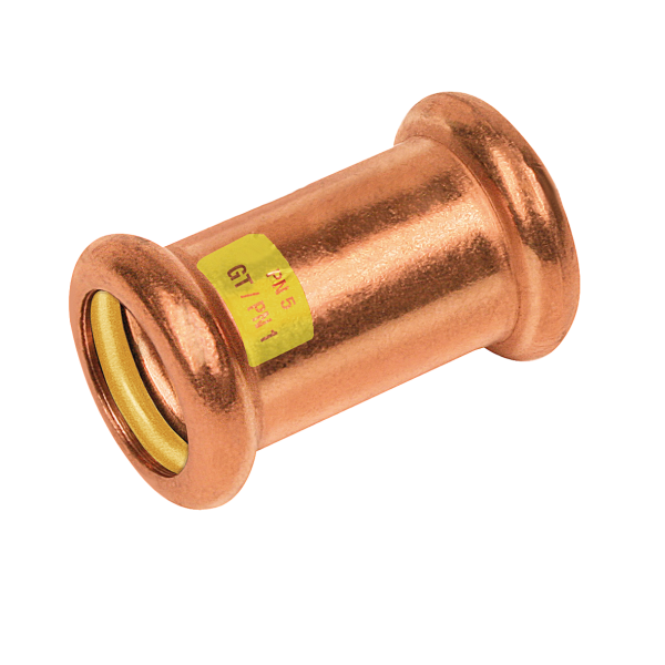 BONFIX M-press RK-gas rechte koppeling 22 x 22 mm 1st