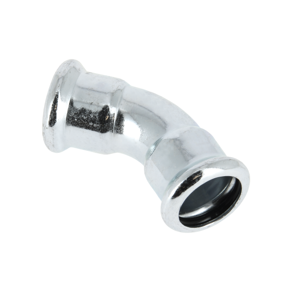 BONFIX M-press C-staal cv bocht 45° 22 x 22 mm 1st