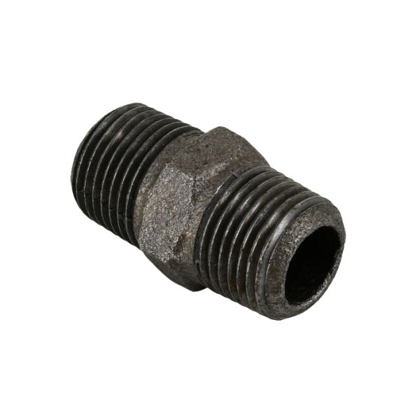 BONFIX malleable nippel 1/2" buiten 1st