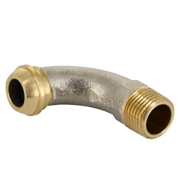 BONFIX Aansluitbocht vertind 90° 1/2" bu.dr. 1st