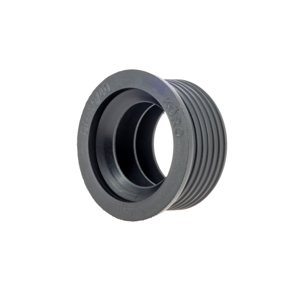 BONFIX Overgangsmanchet v. sifon TPE DN30/40 1 1/4" Zw. 1st.