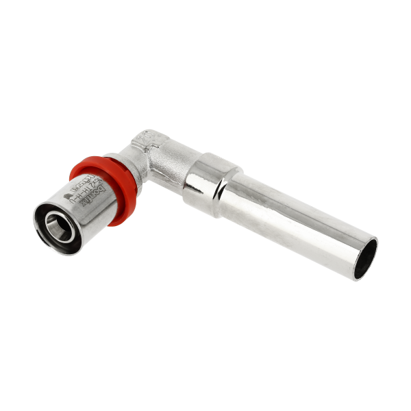 BONFIX Alu-pers kniekoppeling 16 x 15 mm insteek