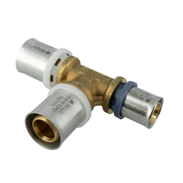 BONFIX Alu-pers verloop T-stuk 25 x 25 x 20 mm