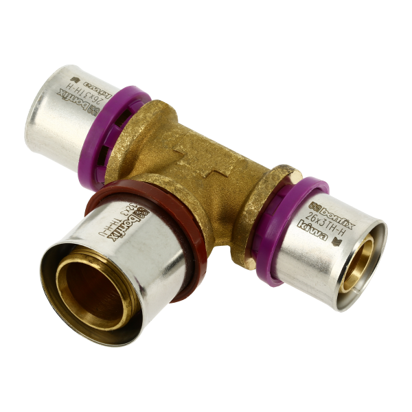 BONFIX Alu-pers verloop T-stuk 26 x 32 x 26 mm