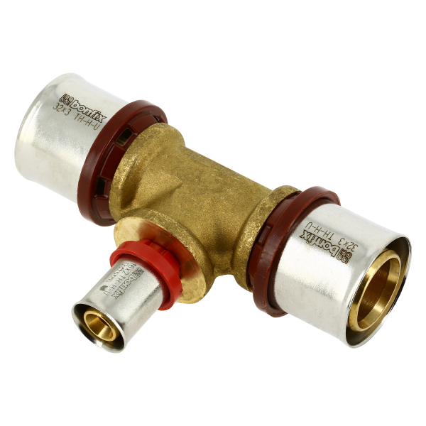 BONFIX Alu-pers verloop T-stuk 32 x 16 x 32 mm