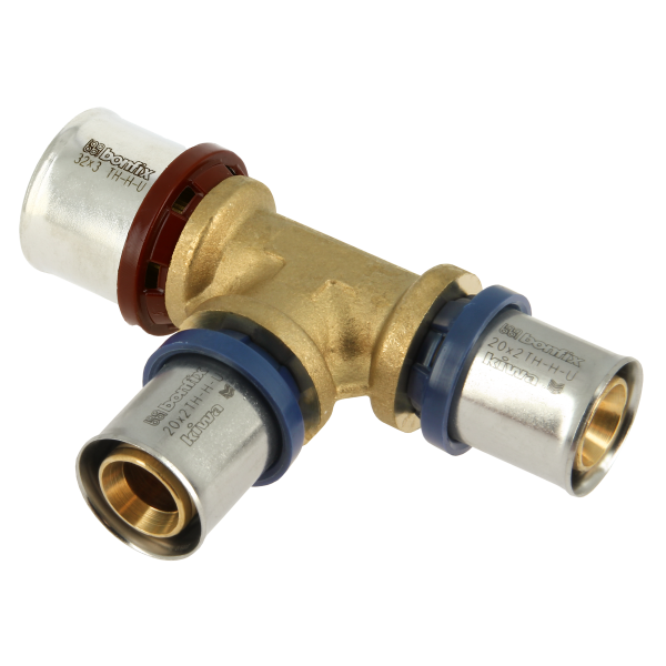 BONFIX Alu-pers verloop T-stuk 32 x 20 x 20 mm
