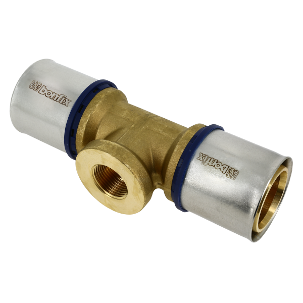 BONFIX Alu-pers T-stuk 50 x 1 1/2" bi.dr. x 50 mm