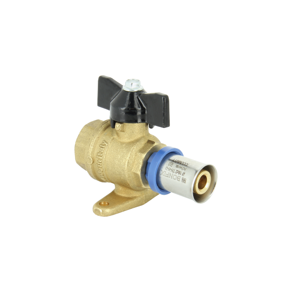 BONFIX Alu-pers kogelkraan 1/2" bi.dr. x 20 mm