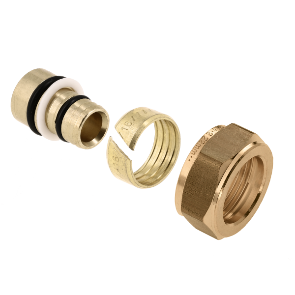 BONFIX Knel verloopset ø26 x 3,0 Alu-pers x 28 mm