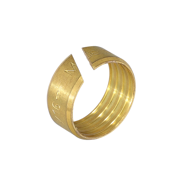 BONFIX Alu-knel messing knelring 16 mm