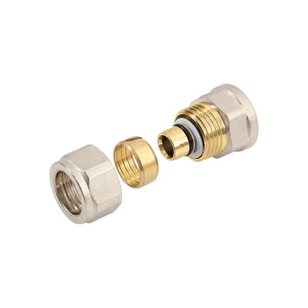 BONFIX Alu-knel schroefbus 3/4" bi.dr. x 26 mm