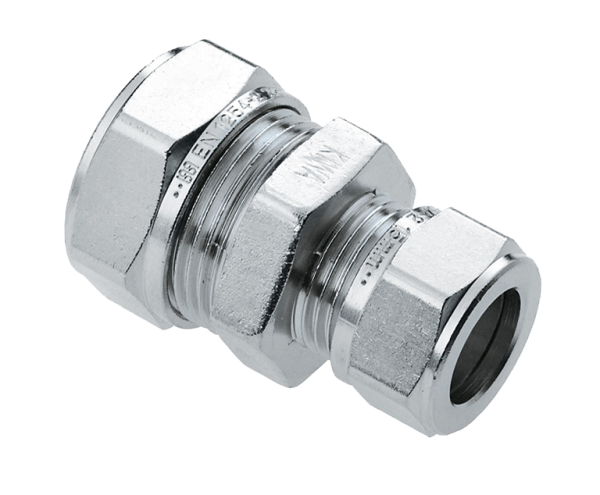 BONFIX Messing & messing vertinde knelfittingen 12 x 10