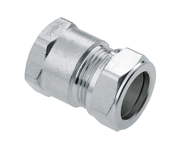 BONFIX Messing & messing vertinde knelfittingen 3⁄4 x 15